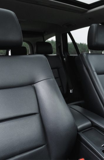 inside car